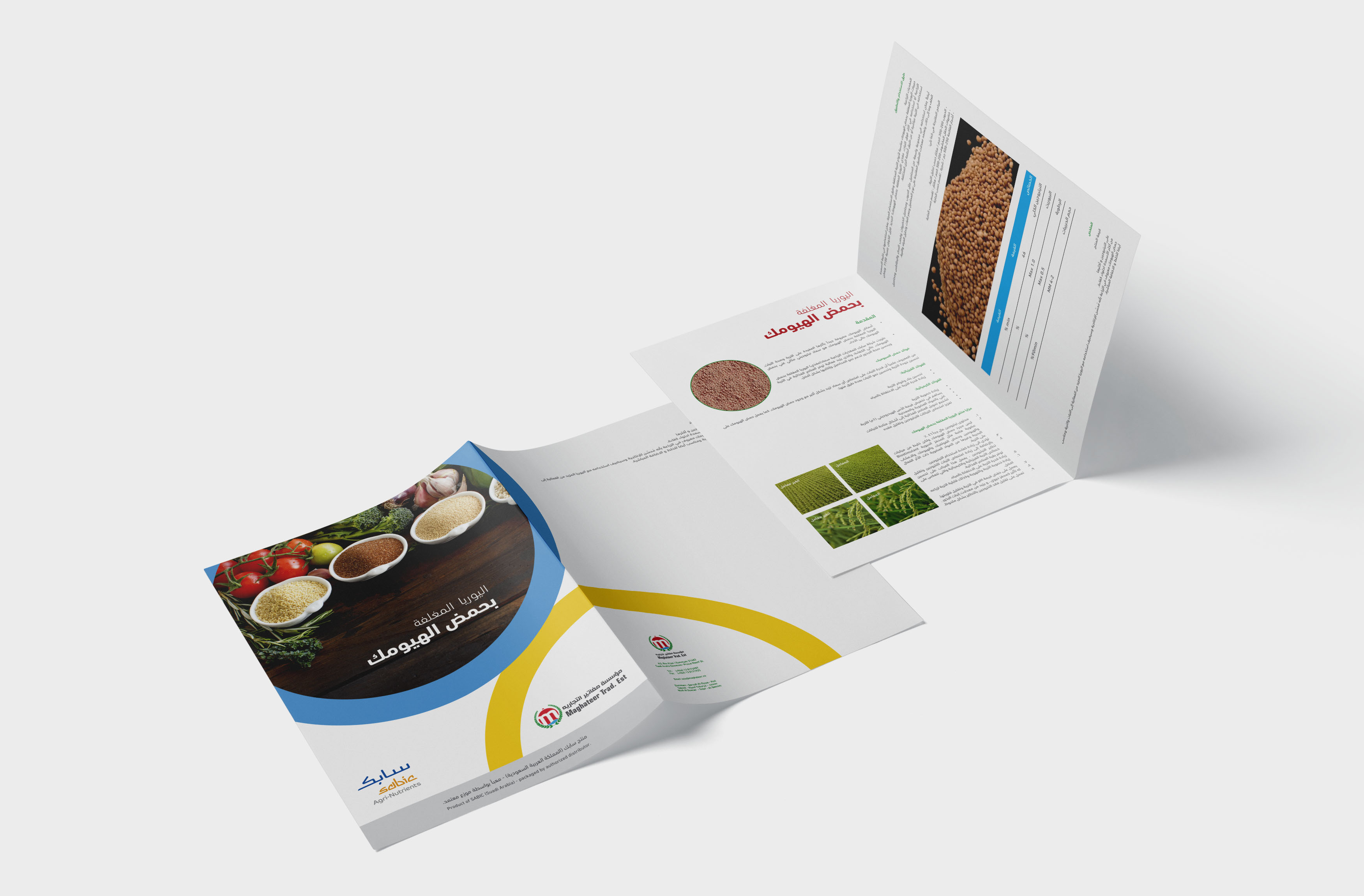 Maghateer A5 Bi Fold-Brochure